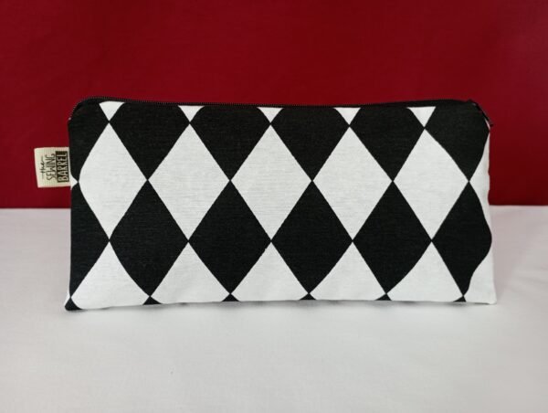 schwarz-weißer Raute