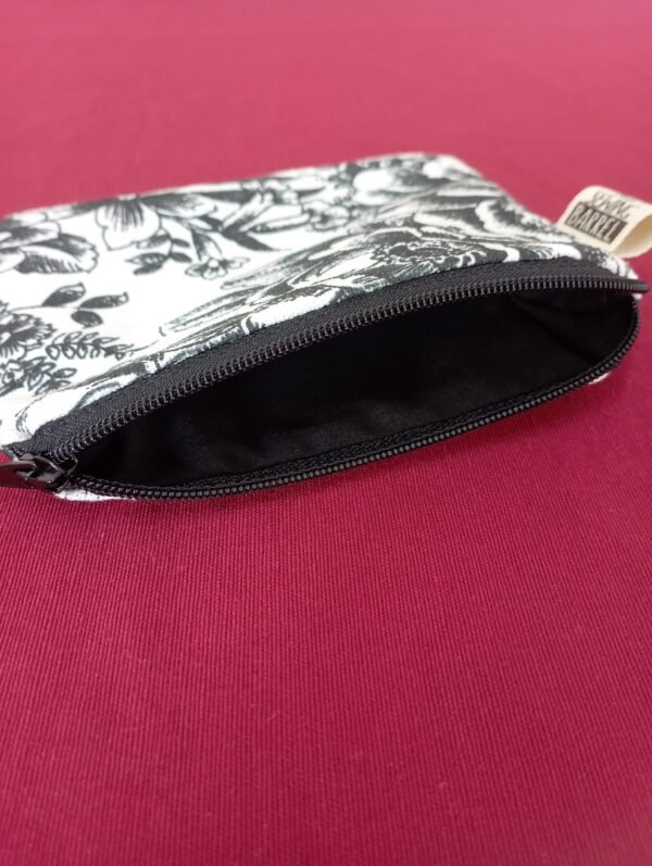 black and white flowers